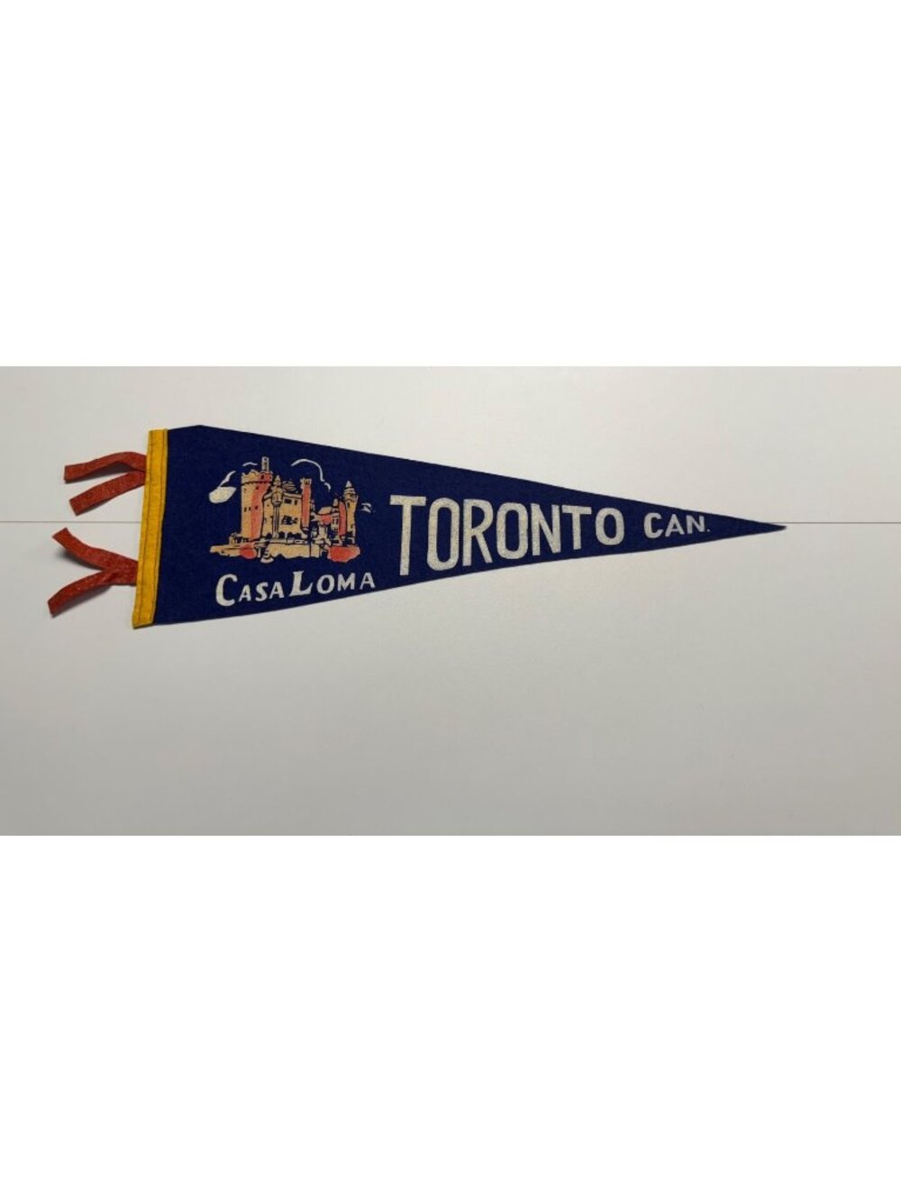 Vintage Toronto, Canada pennant Casa Loma